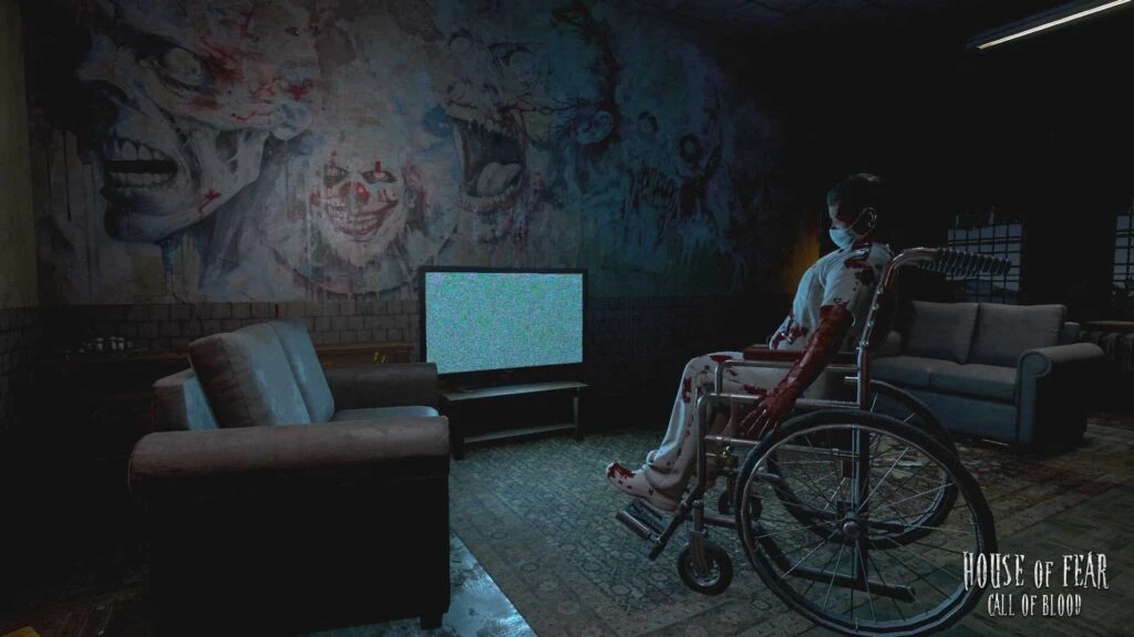 VR escape room game House of Fear