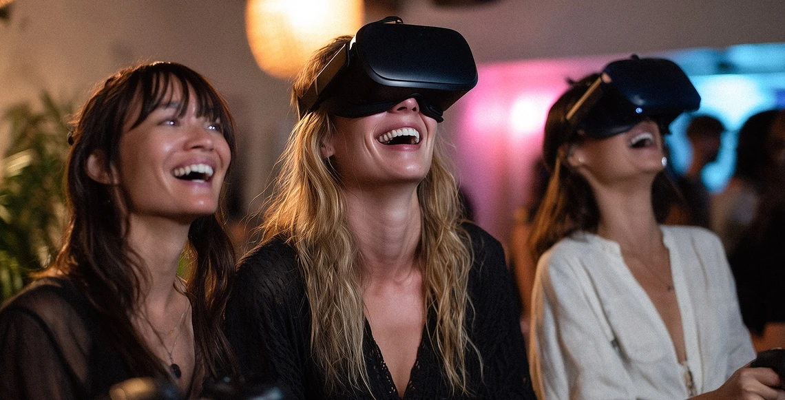 hens nights vr party