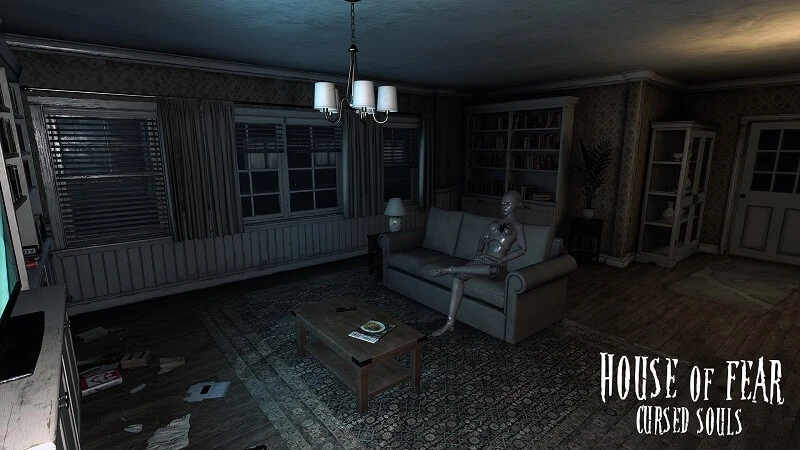 House of fear vr escape room game