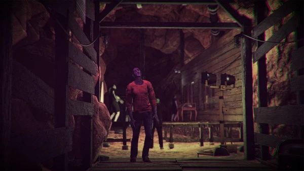 VR zombie survival game