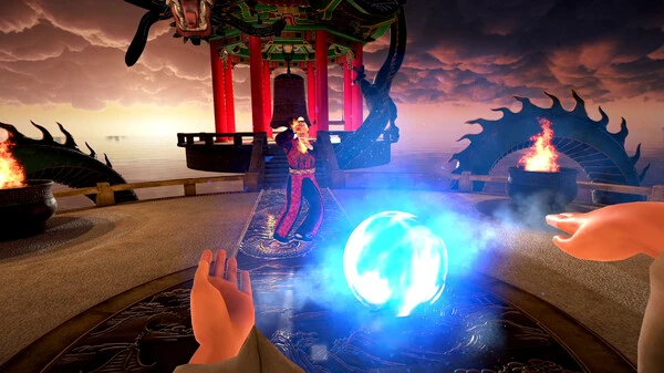 VR game Dragon Fist: VR Kung Fu